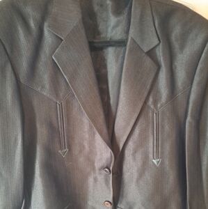 Western style Sergio Vadducci Blazer Jacket sport jacket men's size XL VGC